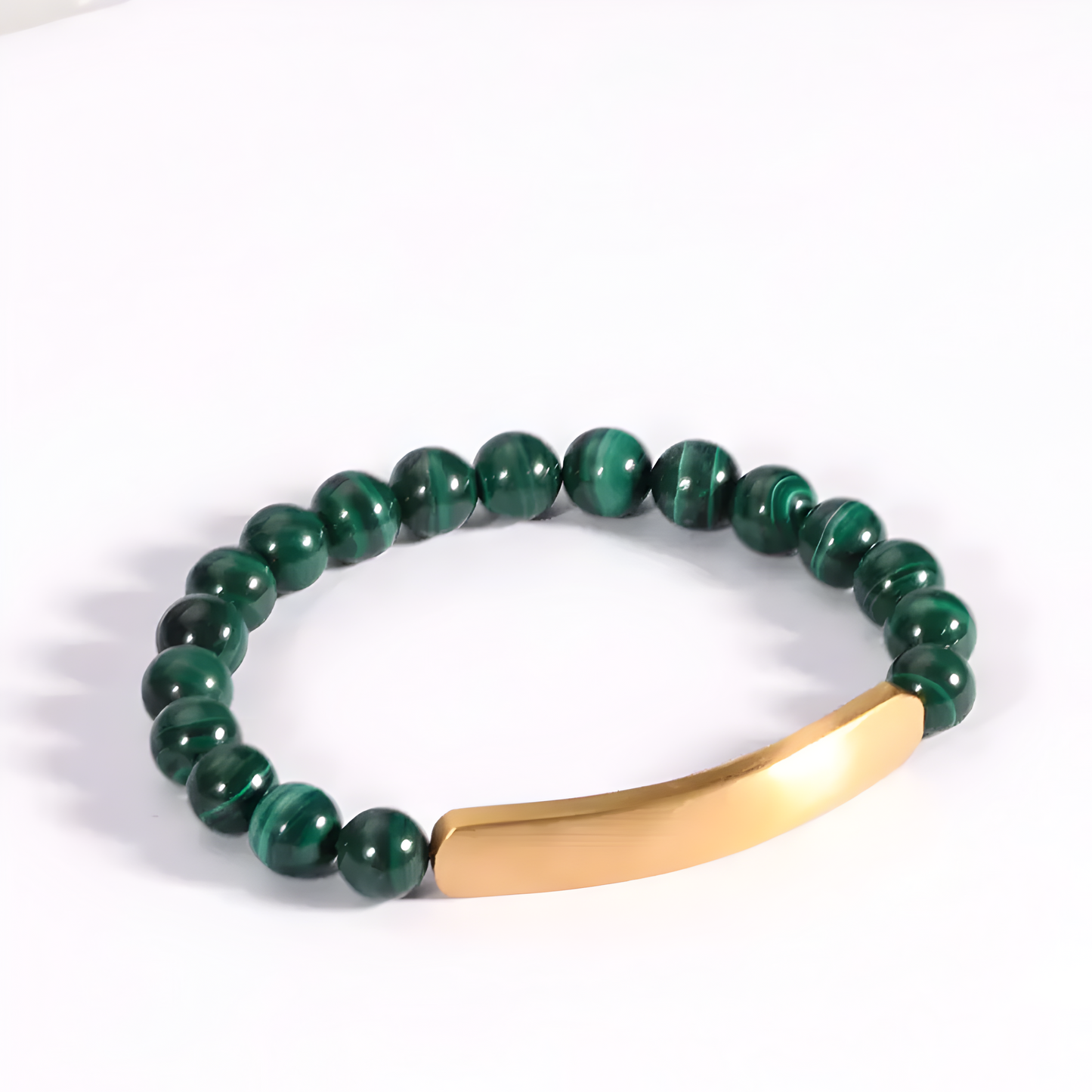 Engravable Green Malachite