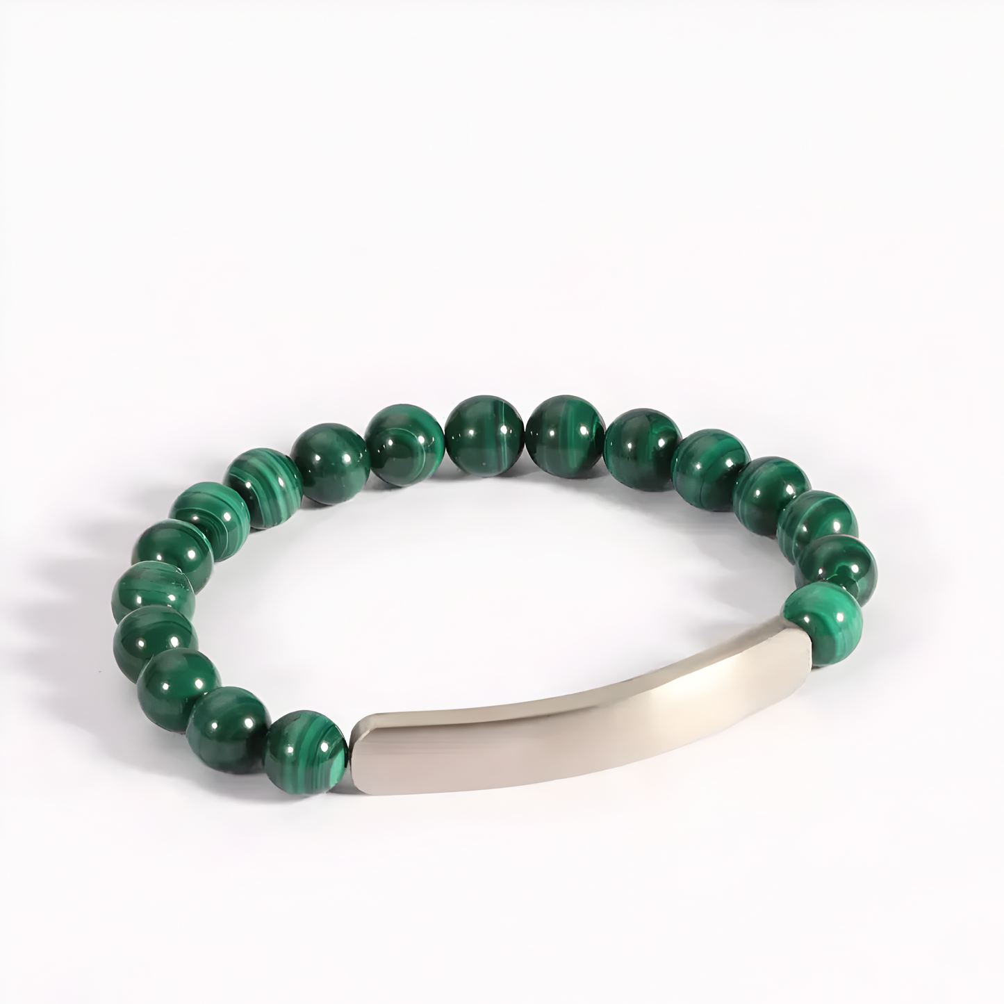 Engravable Green Malachite