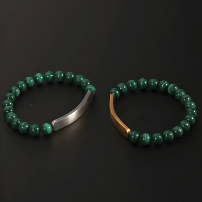 Engravable Green Malachite