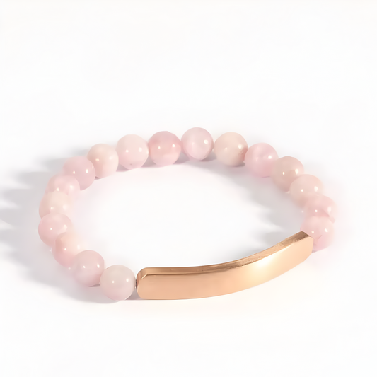 Engravable Pink Opal