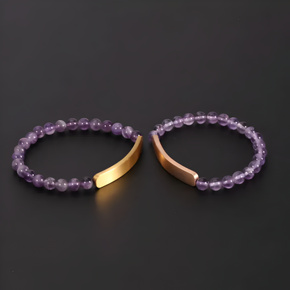 Engravable Purple Amethyst